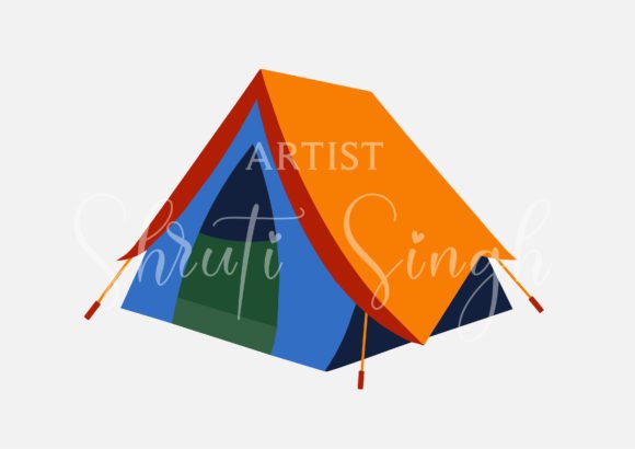 Download Tourist Tent, Travel Tent Illustration - Tent Collection