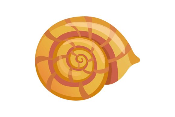 Download Mollusk Shell Icon, Cartoon Style - Mollusk Collection