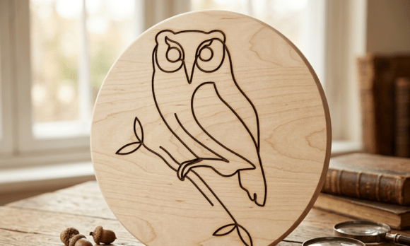 Download Owl Wildlife Bird Continuous Line SVG - Wild Collection