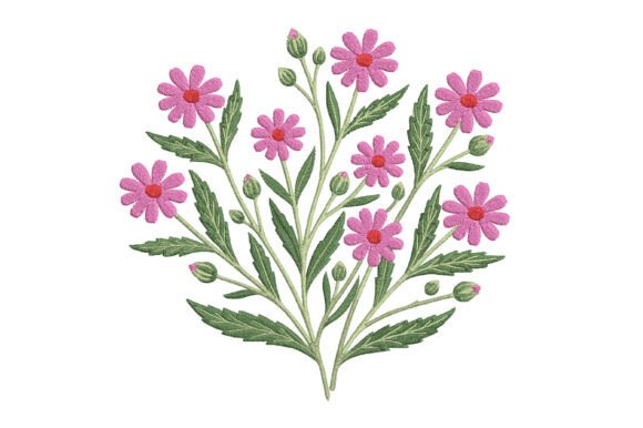 Download Wildflower Embroidery Design - Wild Collection