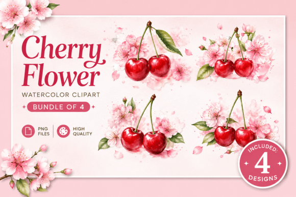 Download Cherry Blossom PNG Clipart Bundle 4 #06 - Cherry blossom Collection