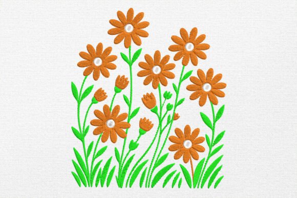 Download Wildflower Embroidery Design - Wild Collection