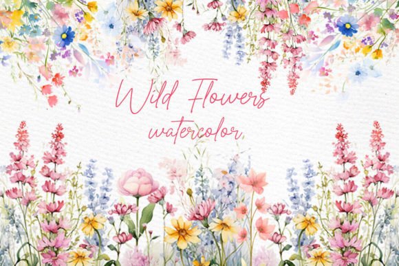 Download Spring Flowers Clipart Wild Flowers PNG - Wild Collection